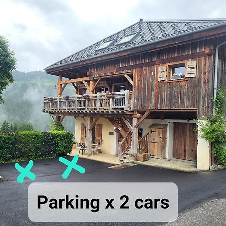 'Petite Ferme Les Bouts' Apt, sleeps 6, Nr Morzine La Cote d'Arbroz Extérieur photo
