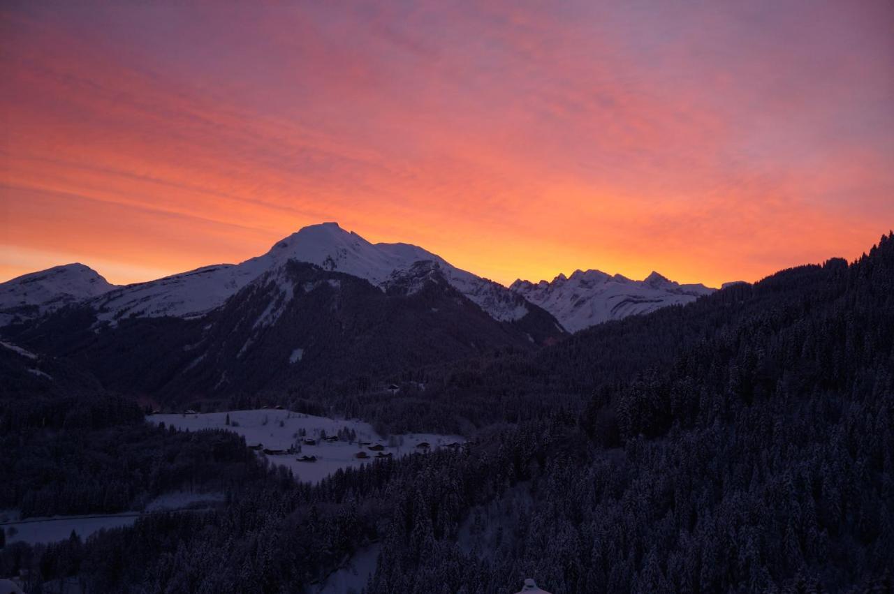 'Petite Ferme Les Bouts' Apt, sleeps 6, Nr Morzine La Cote d'Arbroz Extérieur photo
