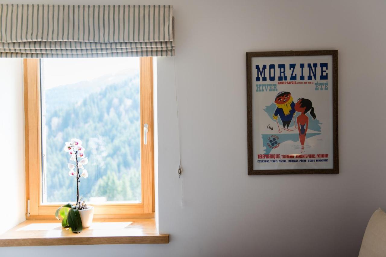 'Petite Ferme Les Bouts' Apt, sleeps 6, Nr Morzine La Cote d'Arbroz Extérieur photo