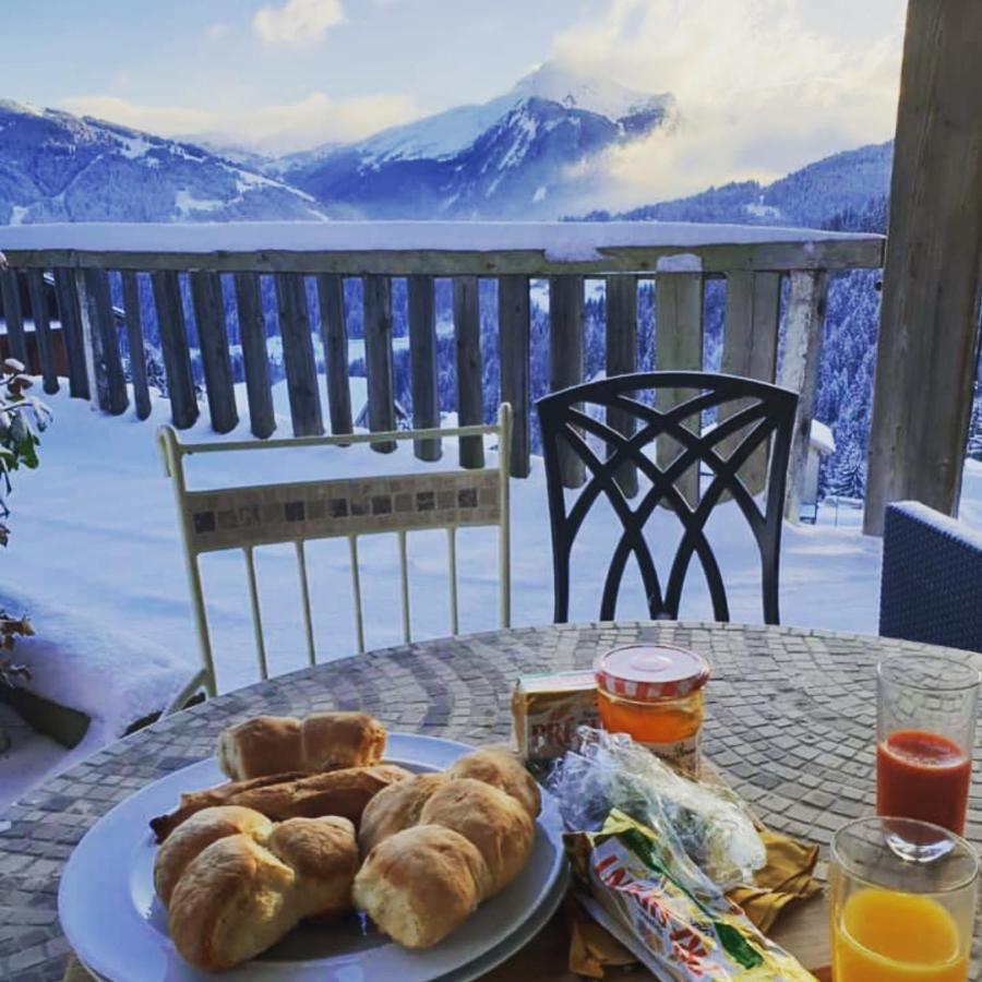'Petite Ferme Les Bouts' Apt, sleeps 6, Nr Morzine La Cote d'Arbroz Extérieur photo